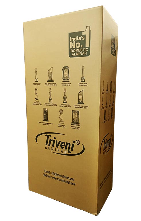 Complete view of the product packaging