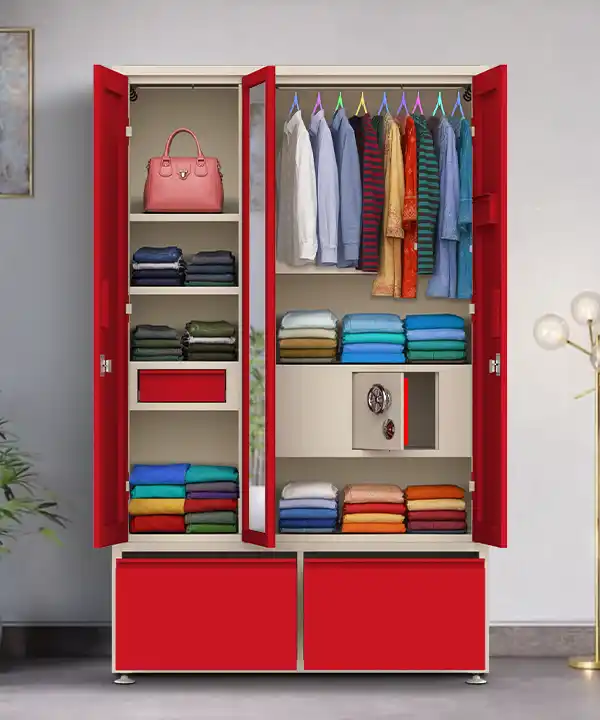 GANGA-3 MODEL - 2010x1230x530mm Triveni Almirah